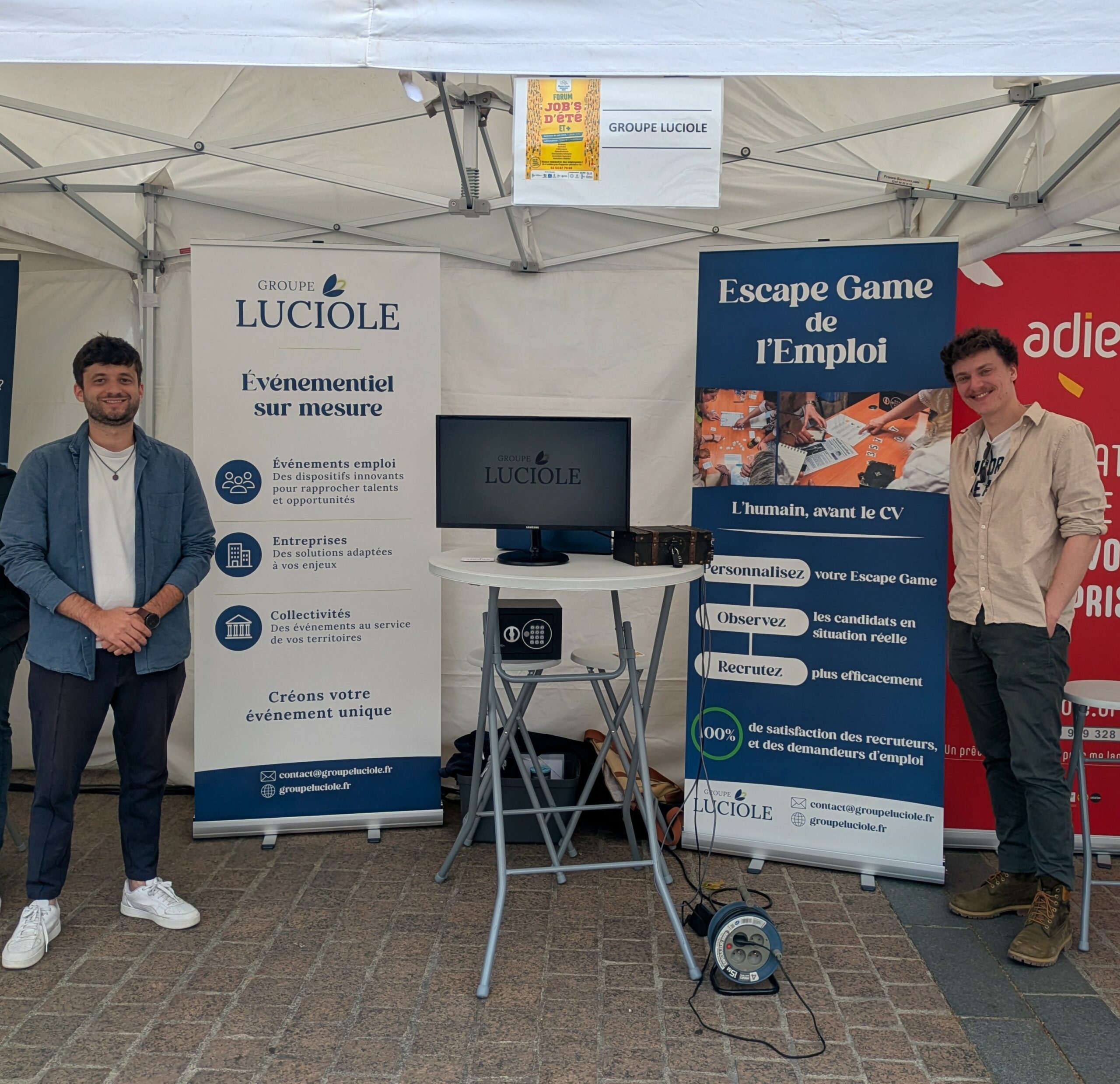 Groupe Luciole présent au Forum Jobs d’Été de Châteauroux